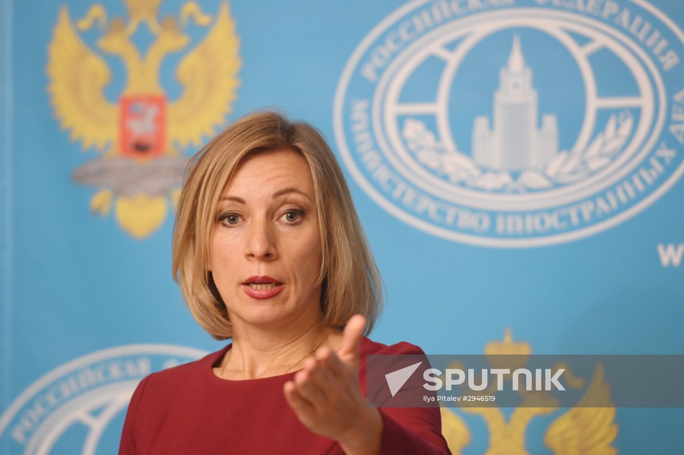 Russian Foreign Ministry Spokesperson Maria Zakharova's briefing on current foreign policy issues.