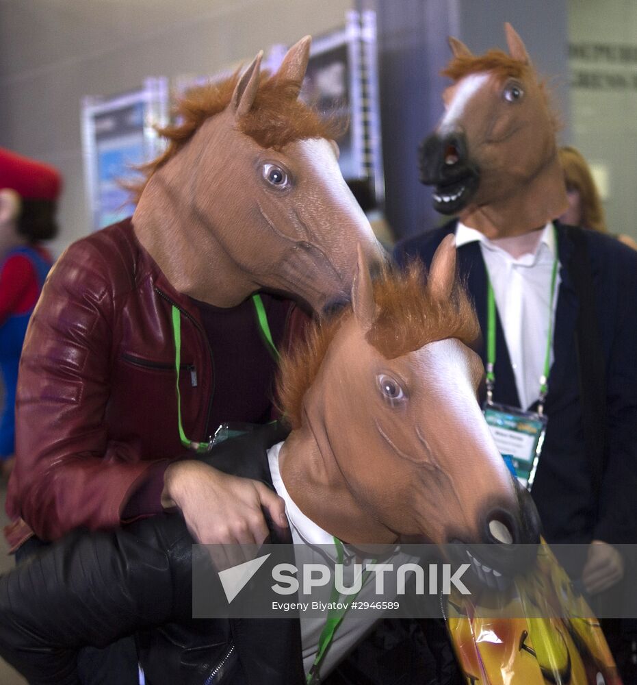 Third annual Comic Con Russia festival and interactive activities exhibition "IgroMir 2016"