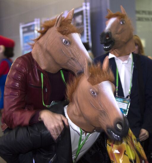 Third annual Comic Con Russia festival and interactive activities exhibition "IgroMir 2016"