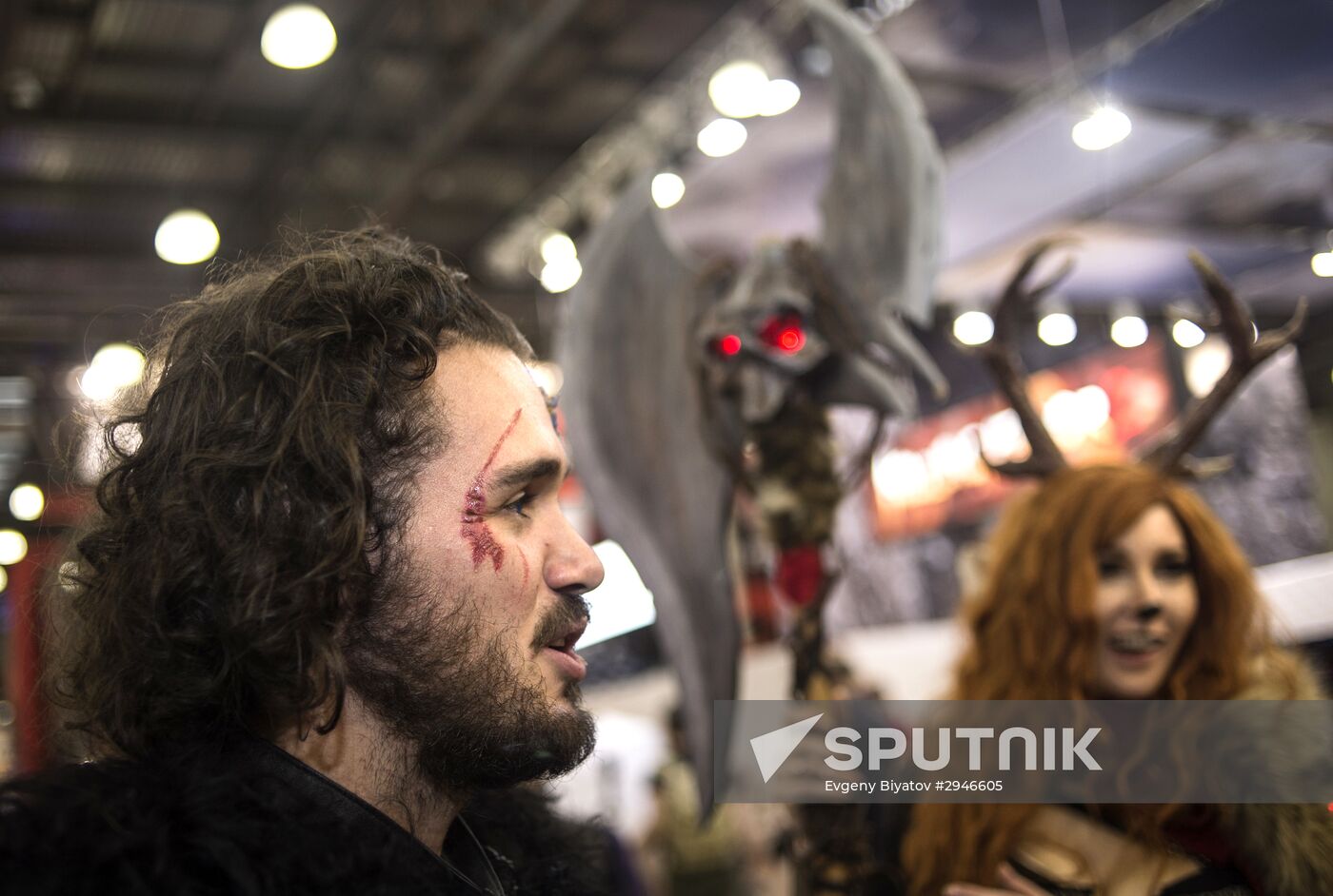 Third annual Comic Con Russia festival and interactive activities exhibition "IgroMir 2016"