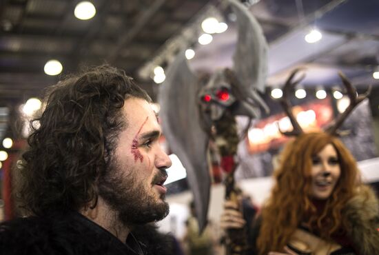 Third annual Comic Con Russia festival and interactive activities exhibition "IgroMir 2016"