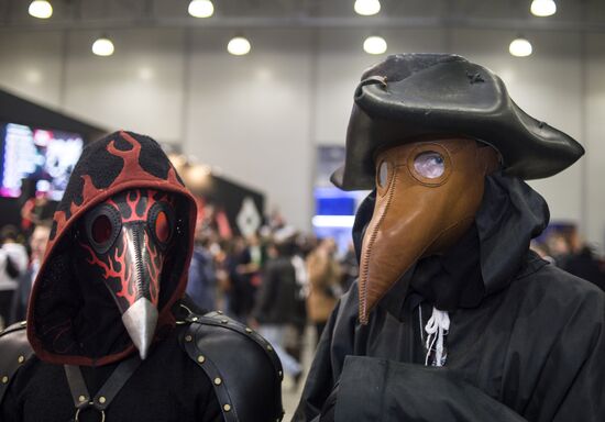 Third annual Comic Con Russia festival and interactive ativities exhibition "IgroMir 2016"