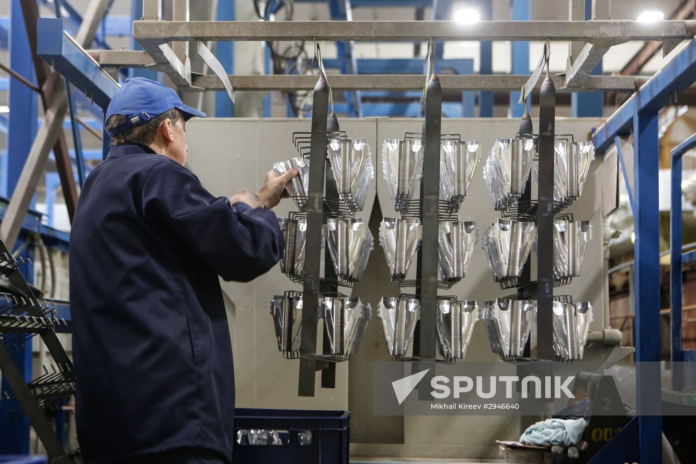Tank ammunition produced at Karl Liebknecht plant, St. Petersburg