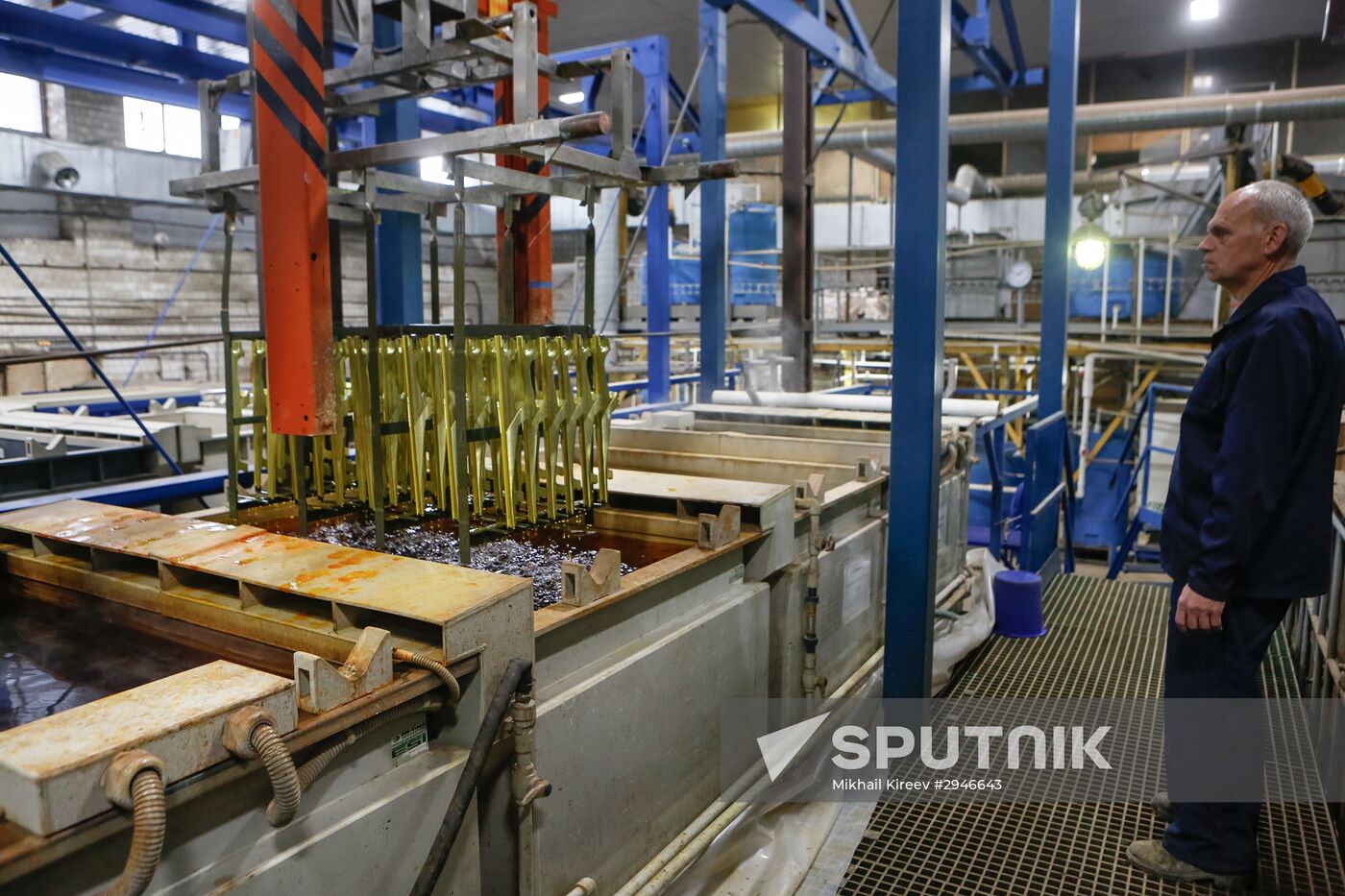 Tank ammunition produced at Karl Liebknecht plant, St. Petersburg