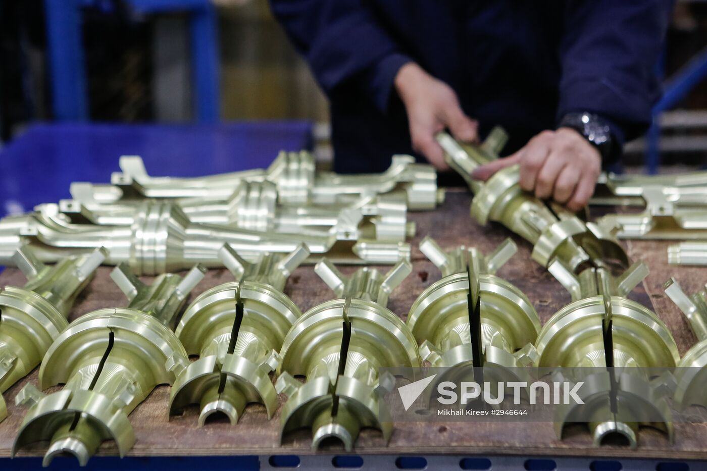 Tank ammunition produced at Karl Liebknecht plant, St. Petersburg