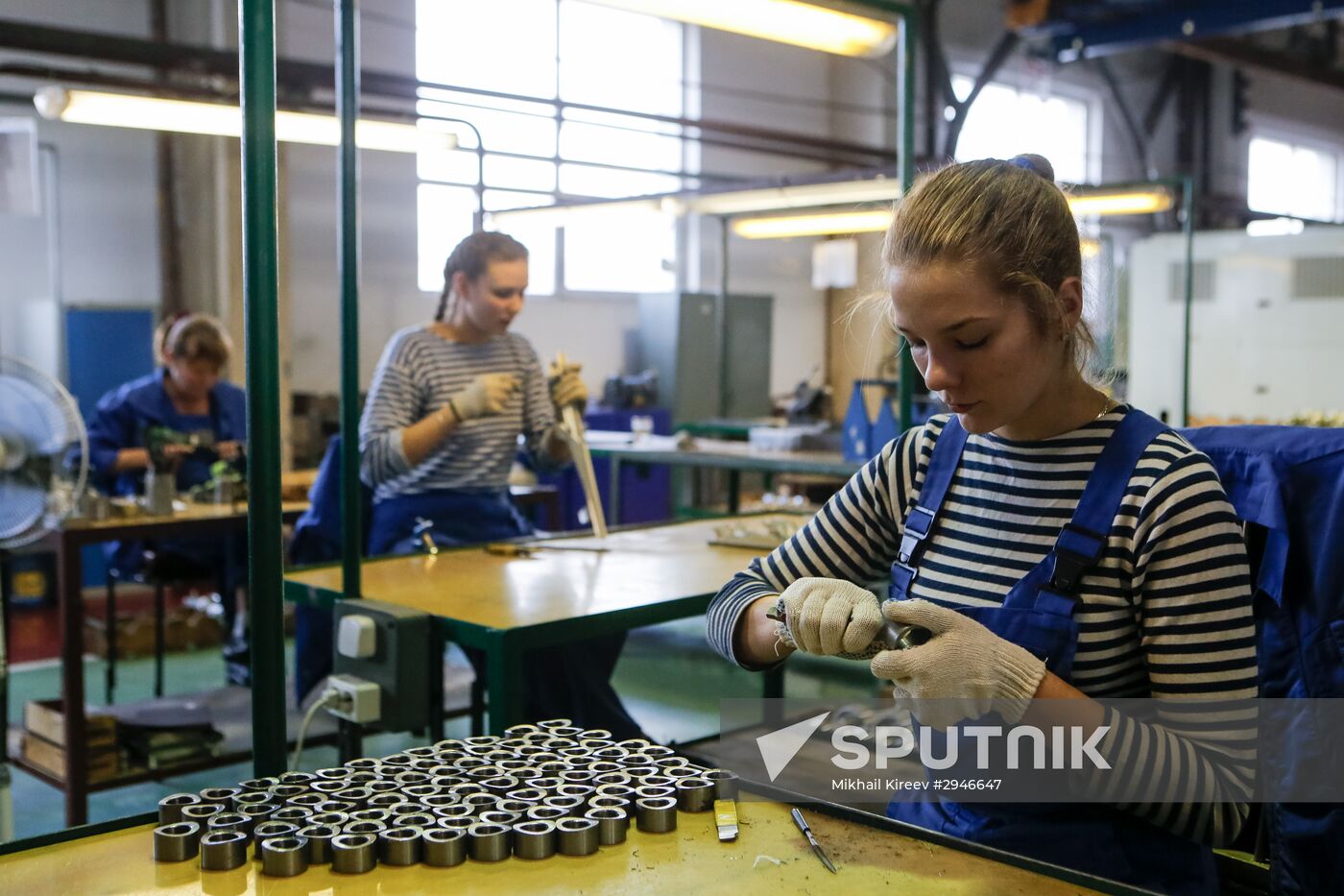 Tank ammunition produced at Karl Liebknecht plant, St. Petersburg