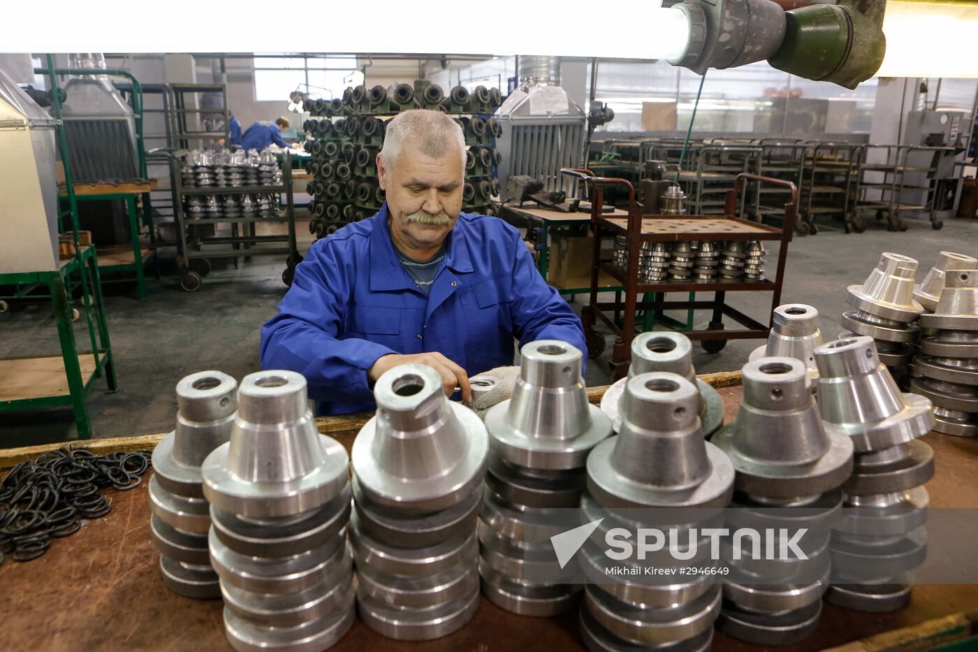 Tank ammunition produced at Karl Liebknecht plant, St. Petersburg