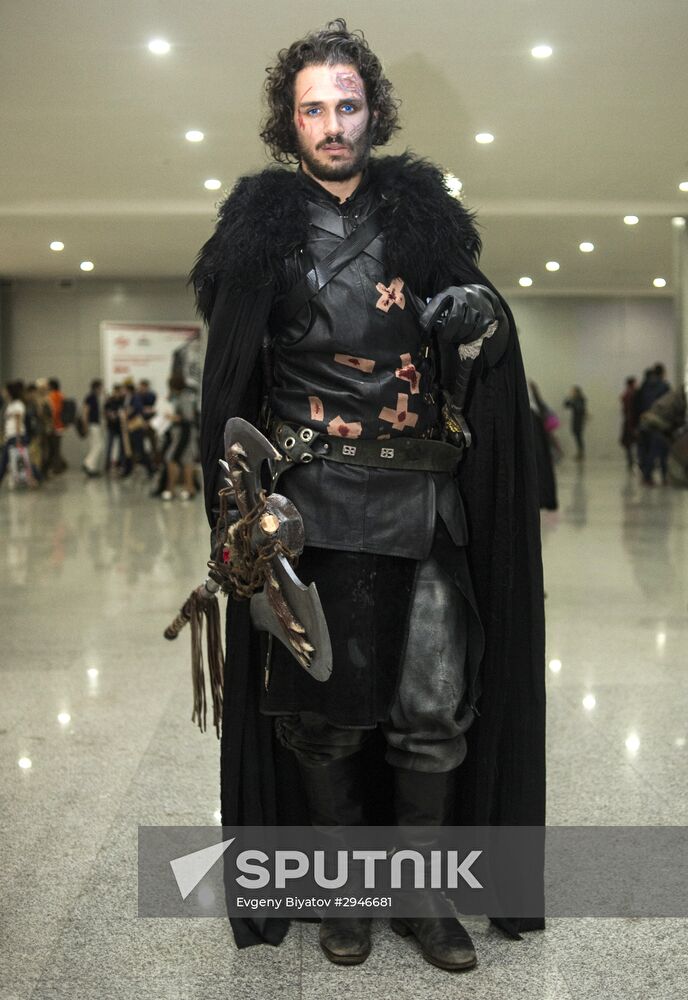 Third annual Comic Con Russia festival and interactive activities exhibition "IgroMir 2016"