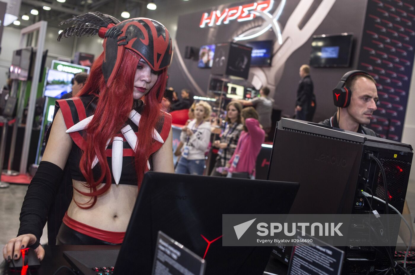 Third annual Comic Con Russia festival and interactive activities exhibition "IgroMir 2016"