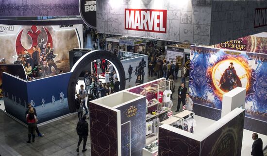 Third annual Comic Con Russia festival and interactive activities exhibition "IgroMir 2016"
