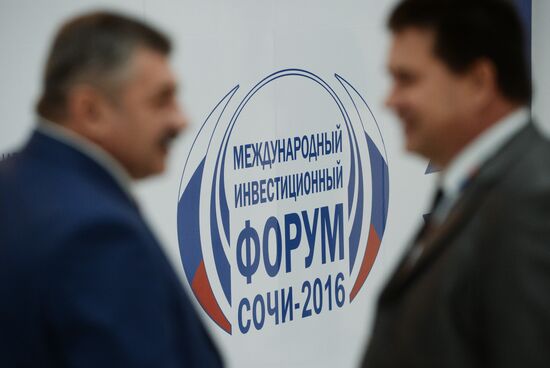 Sochi International Investment Forum 2016