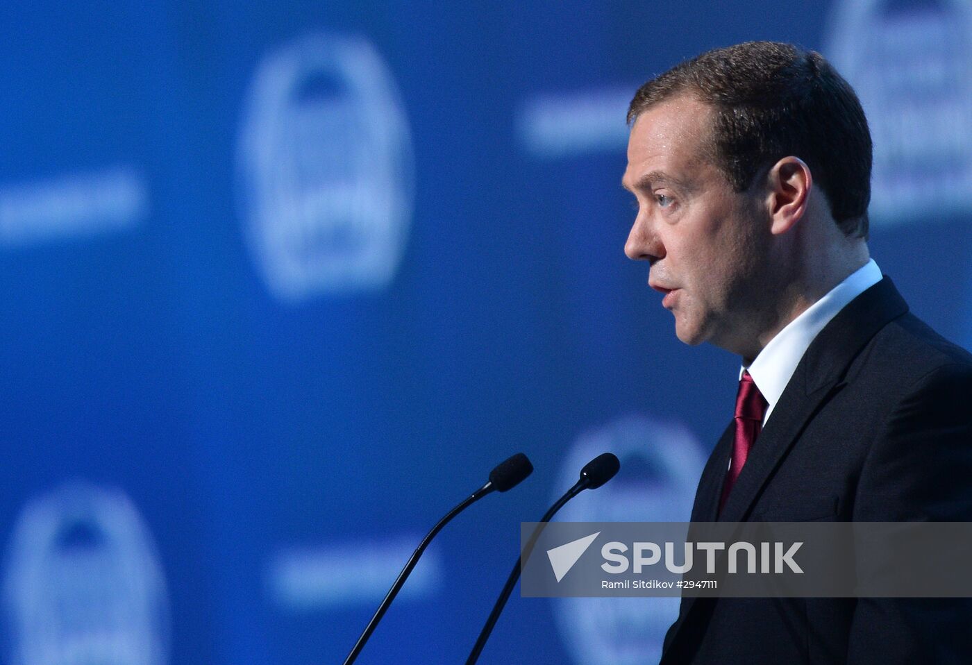 Prime Minister Dmitry Medvedev at Sochi International Investment Forum 2016