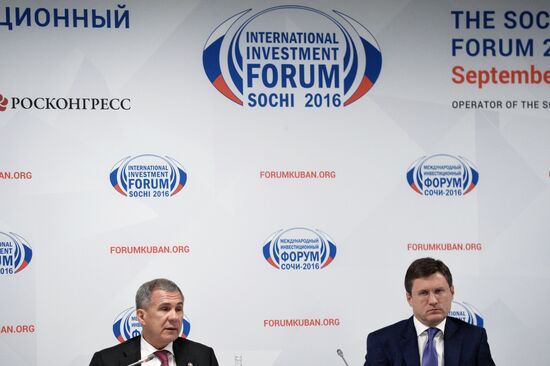 Sochi International Investment Forum 2016