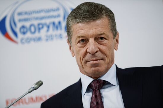 Sochi International Investment Forum 2016