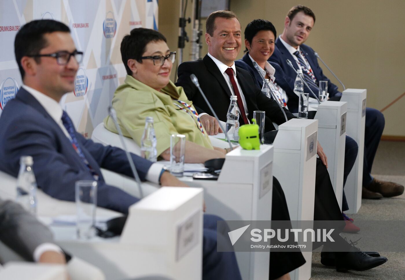 Prime Minister Dmitry Medvedev at Sochi International Investment Forum 2016