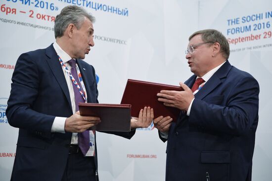 Sochi International Investment Forum 2016