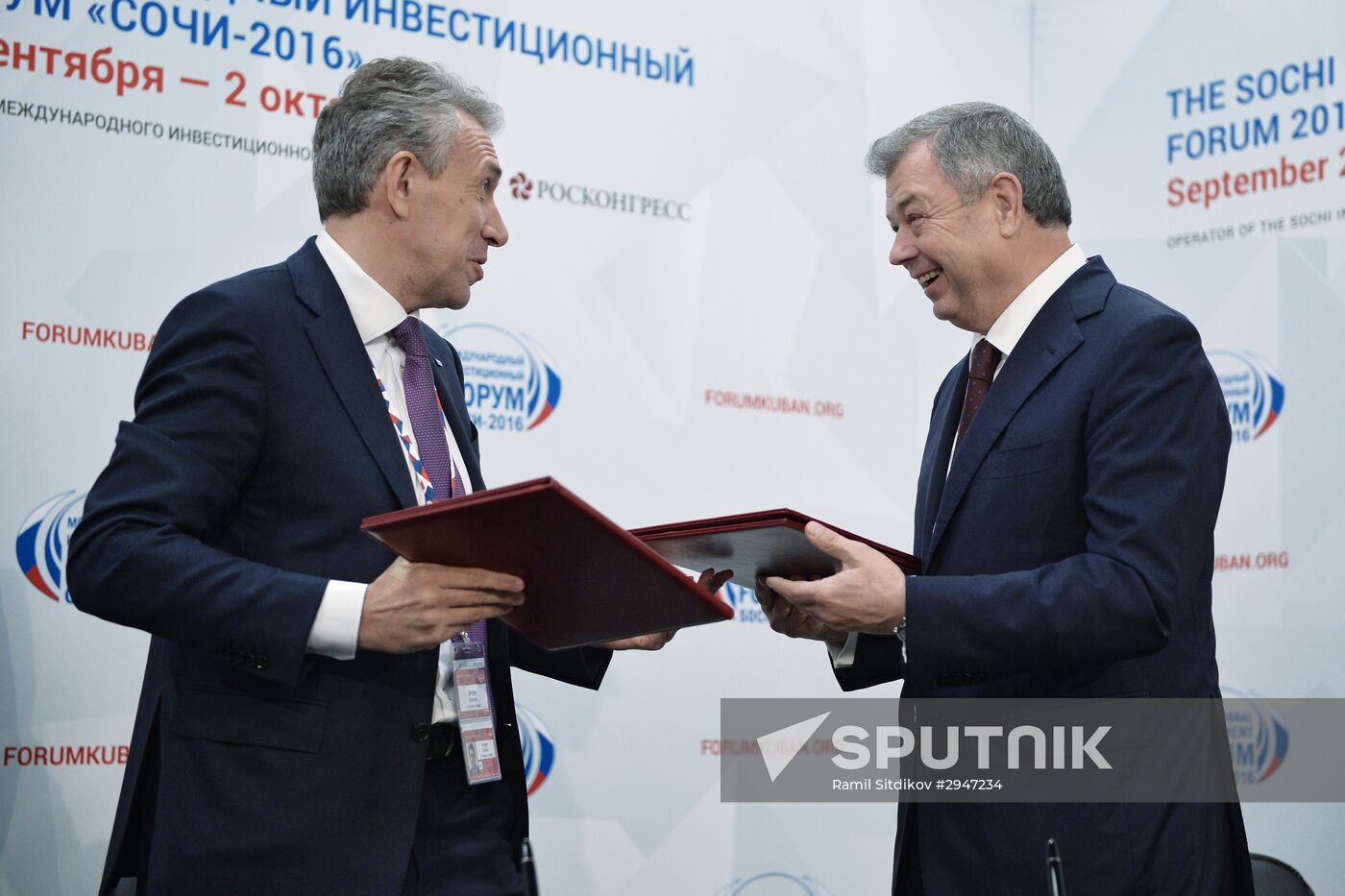Sochi International Investment Forum 2016