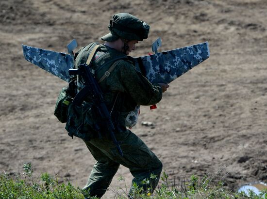 Indra 2016 Russian-Indian military exercise in Primorye Territory