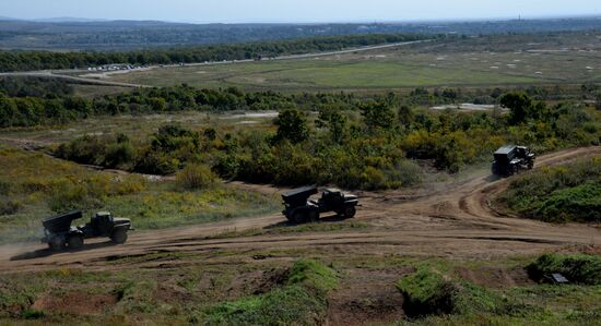 Indra 2016 Russian-Indian military exercise in Primorye Territory