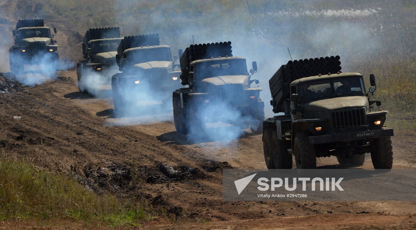 Indra 2016 Russian-Indian military exercise in Primorye Territory