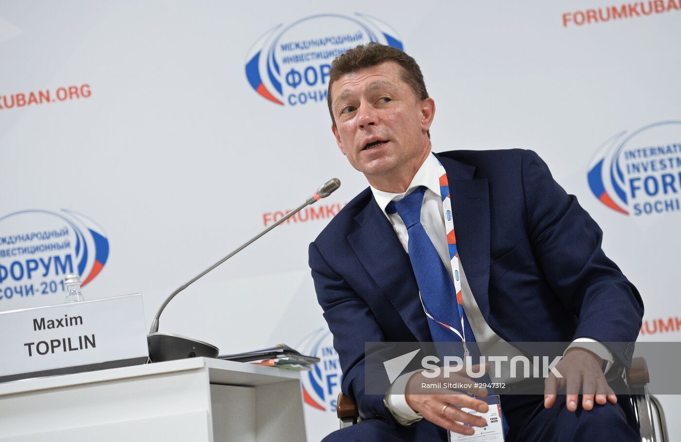 Sochi International Investment Forum 2016
