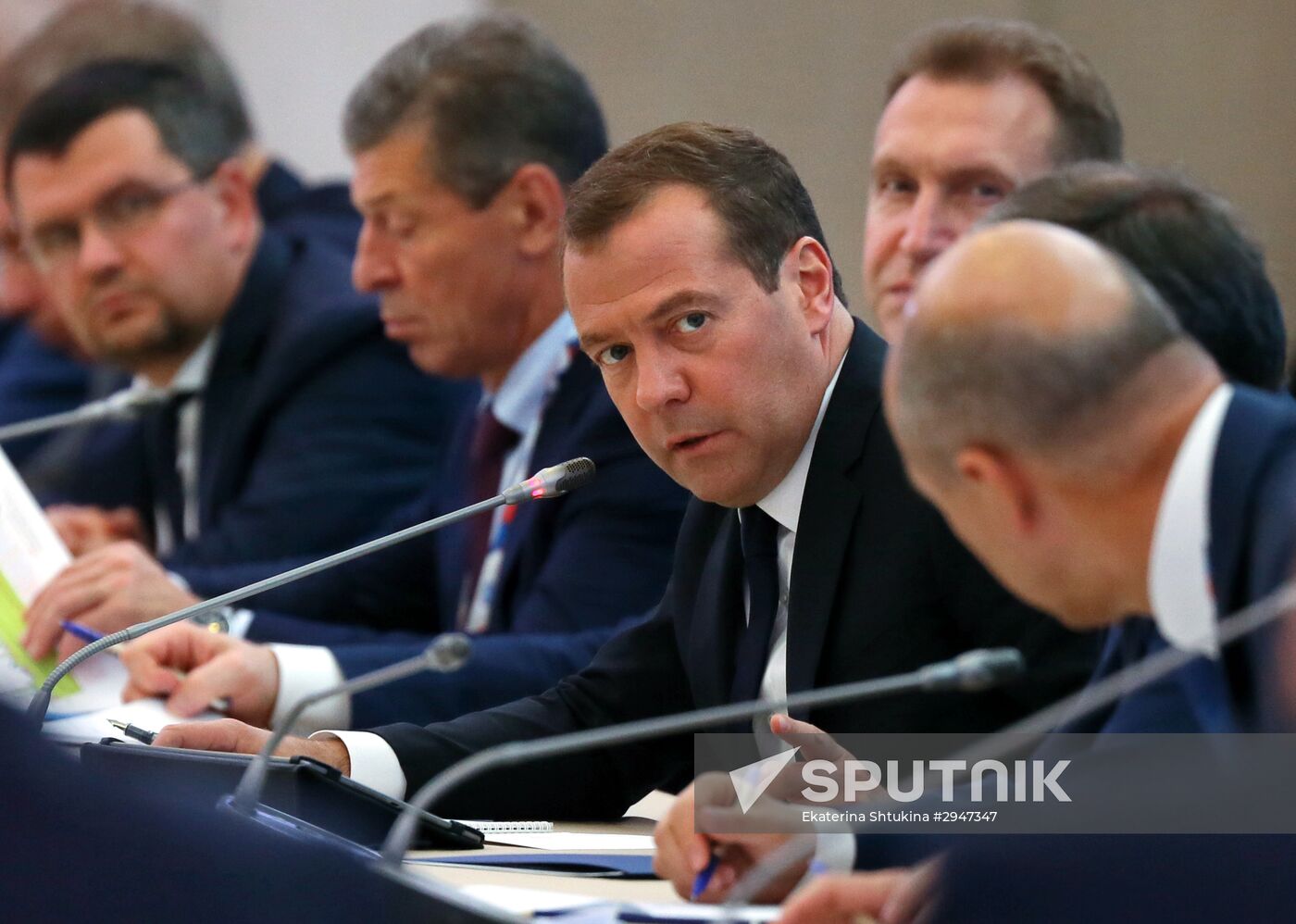 Prime Minister Dmitry Medvedev at 15th Sochi International Investment Forum 2016