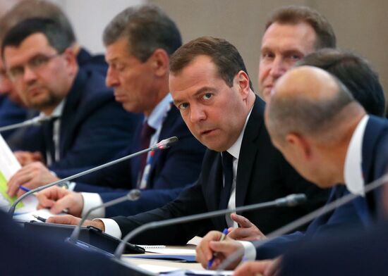 Prime Minister Dmitry Medvedev at 15th Sochi International Investment Forum 2016
