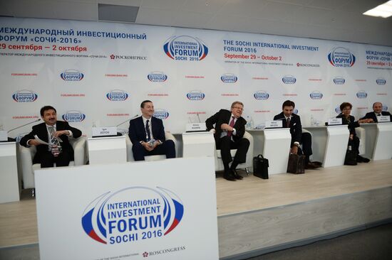 Sochi International Investment Forum 2016
