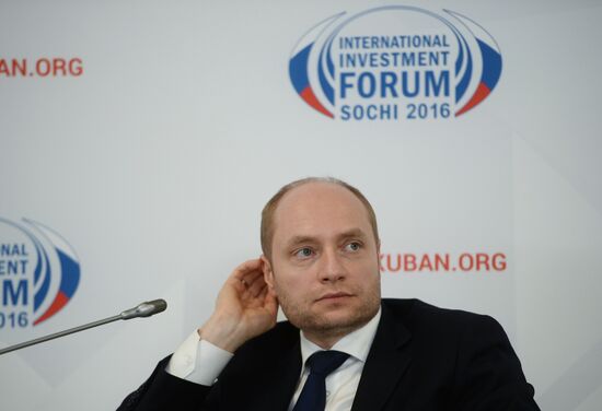 Sochi International Investment Forum 2016
