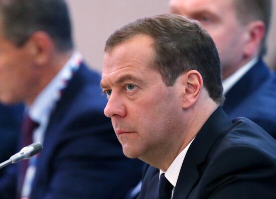 Prime Minister Dmitry Medvedev at 15th Sochi International Investment Forum 2016