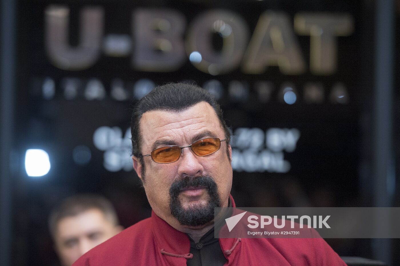 Cocktail party with Steven Seagal's participation