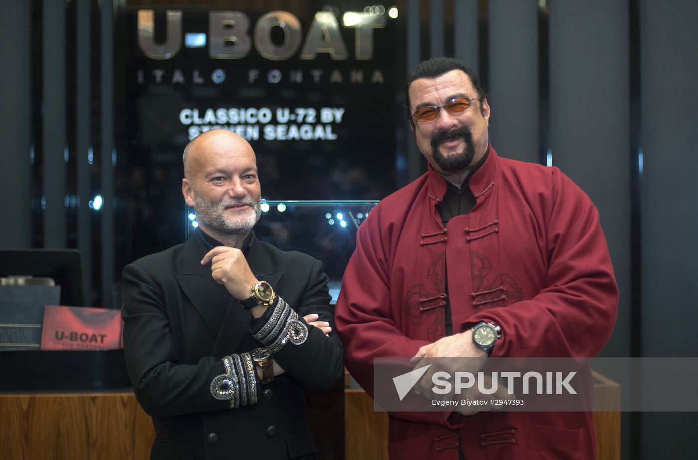 Cocktail party with Steven Seagal's participation