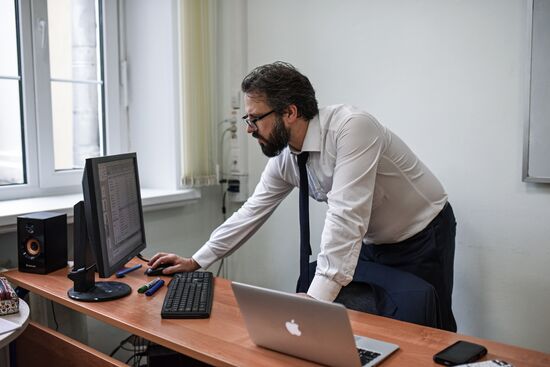 History teacher of the lyceum at Higher School of Economics Sergei Tsibulsky