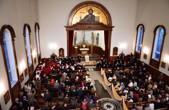 Pope visits Georgia