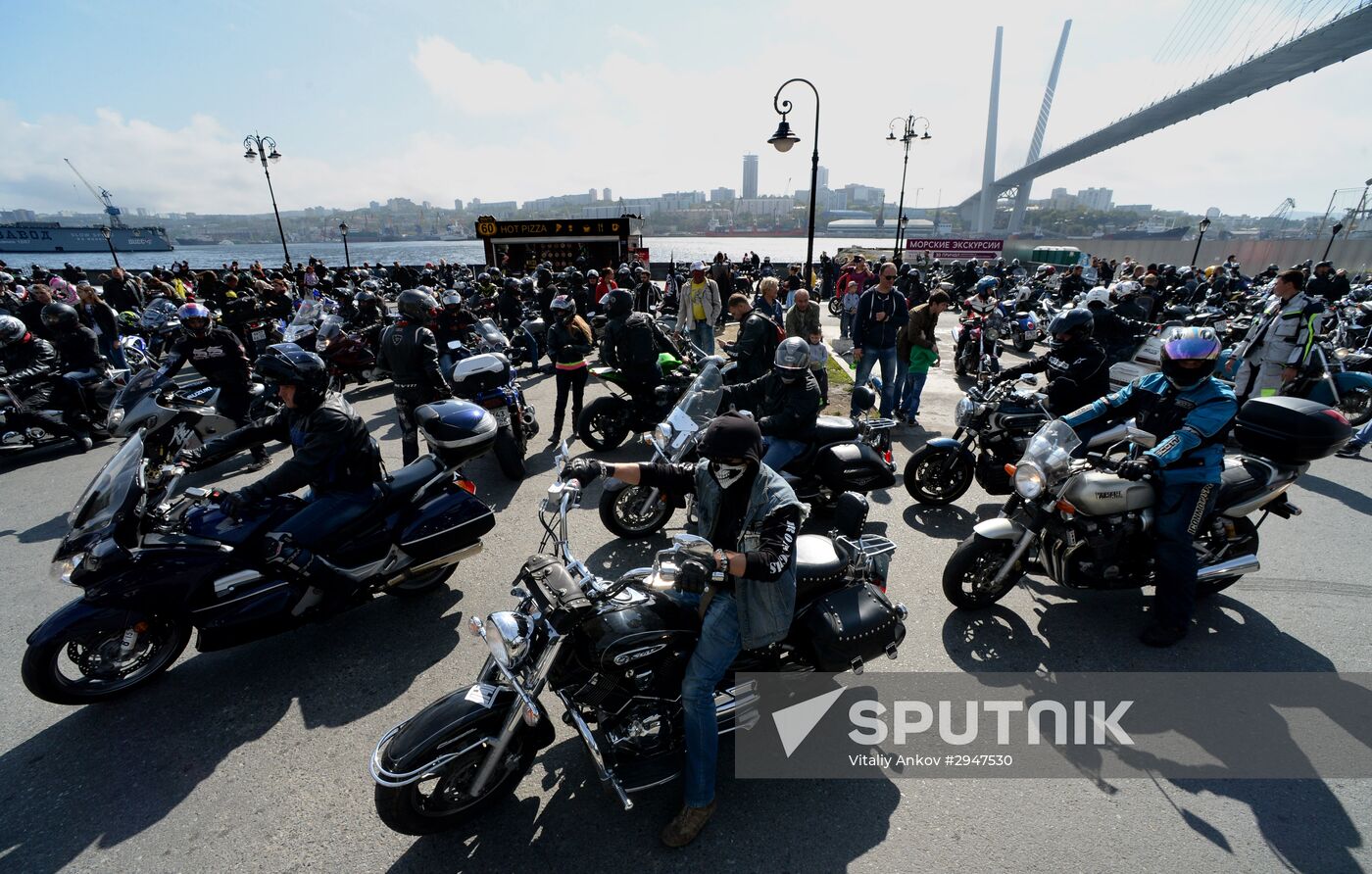 Vladivostok wraps up bike season