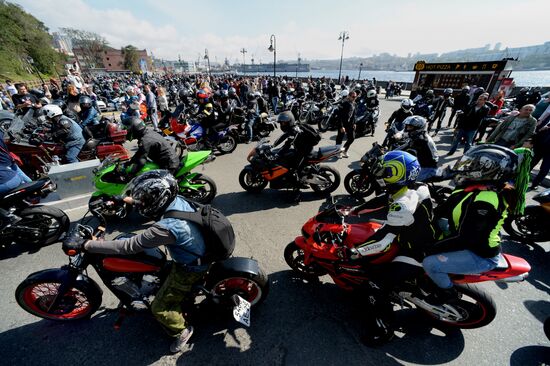 Vladivostok wraps up bike season