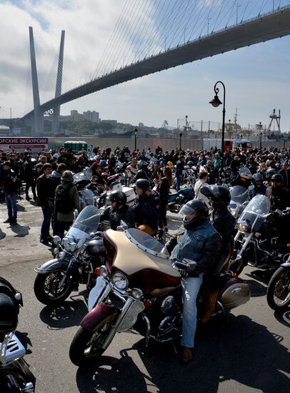 Vladivostok wraps up bike season