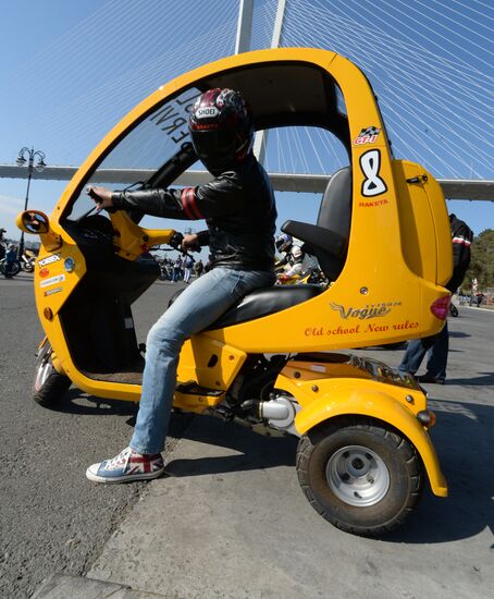 Vladivostok wraps up bike season