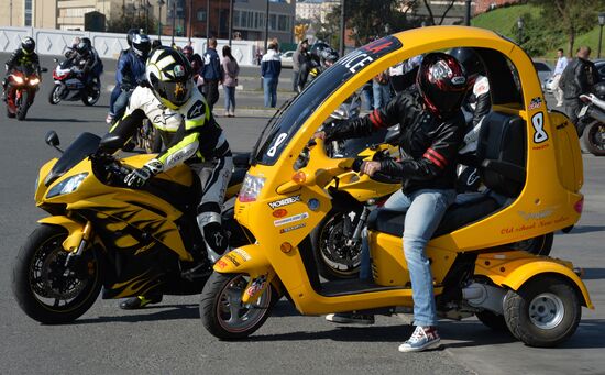 Vladivostok wraps up bike season