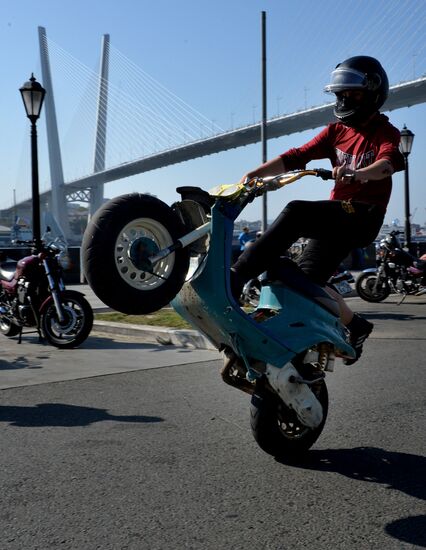 Vladivostok wraps up bike season