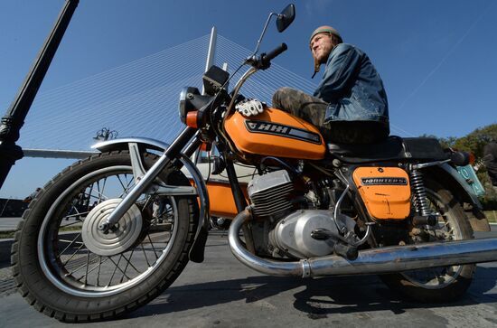 Vladivostok wraps up bike season
