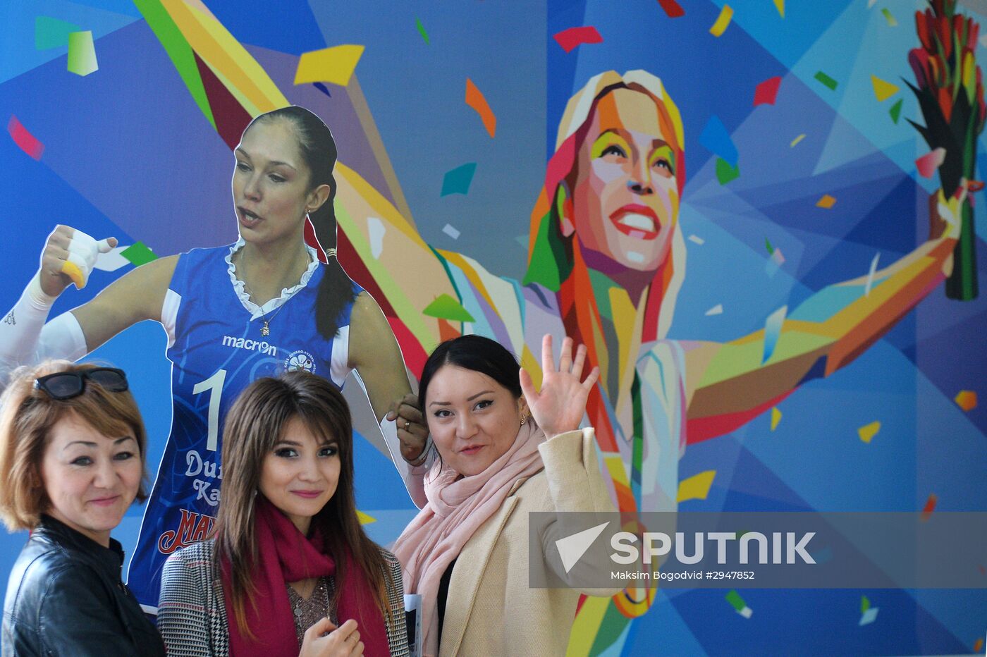 Volleyball. Yekaterina Gamova's farewell match