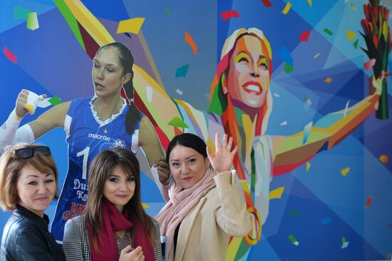 Volleyball. Yekaterina Gamova's farewell match