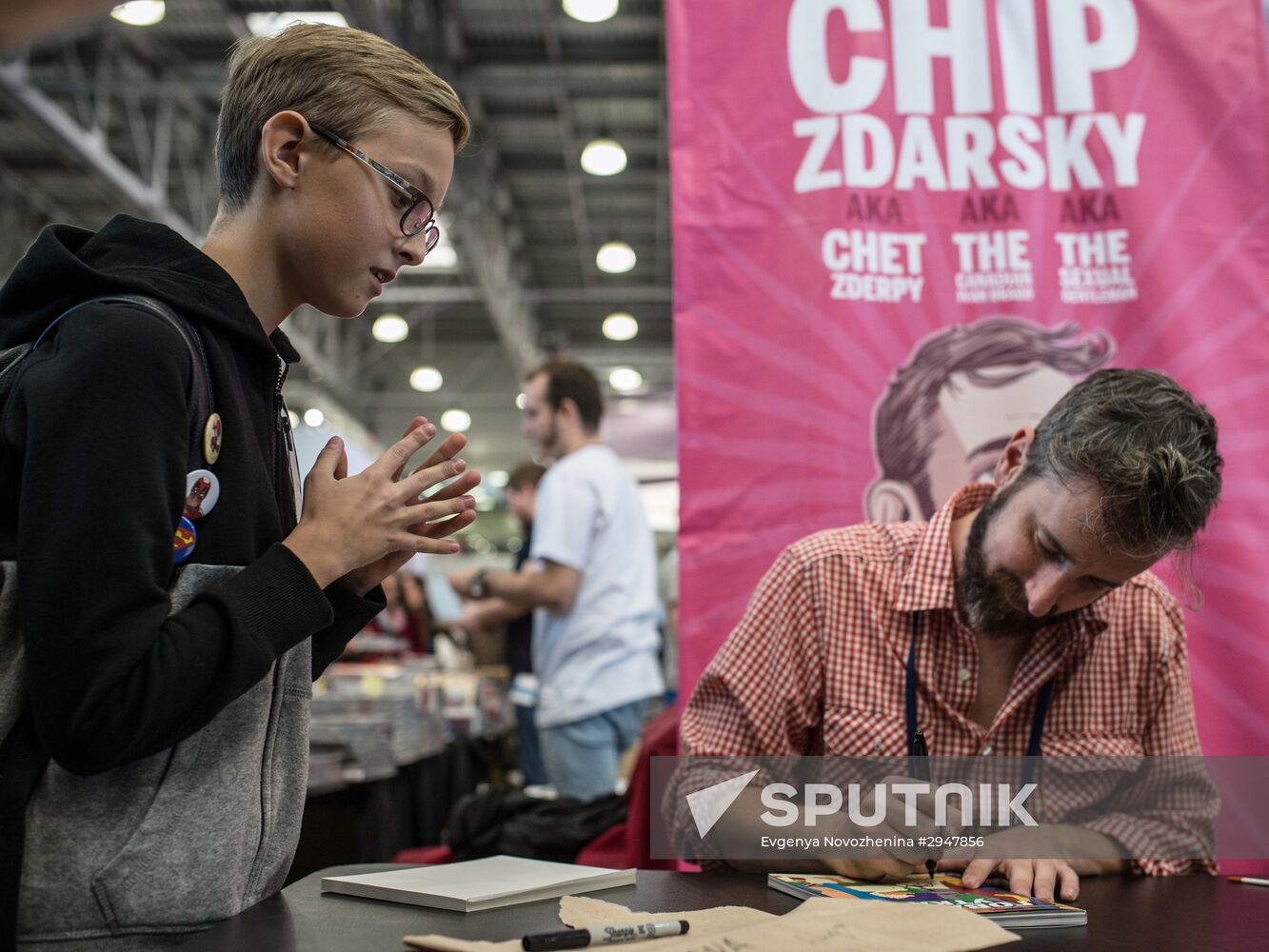 3rd annual Comic Con Russia festival and IgroMir 2016 exhibition of interactive entertainments