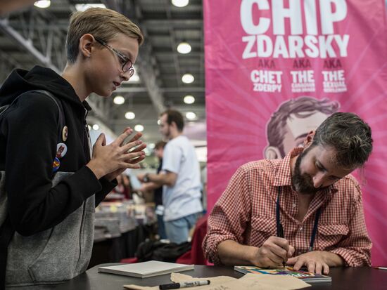 3rd annual Comic Con Russia festival and IgroMir 2016 exhibition of interactive entertainments