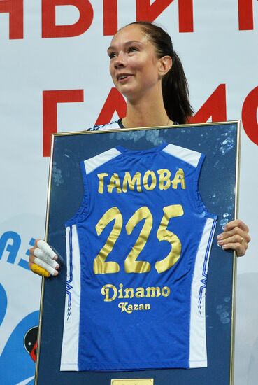 Volleyball. Yekaterina Gamova's farewell match