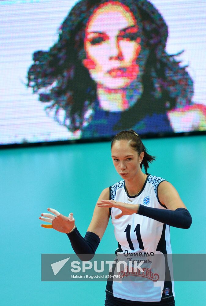 Volleyball. Yekaterina Gamova's farewell match