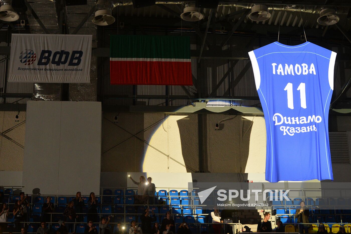 Volleyball. Yekaterina Gamova's farewell match