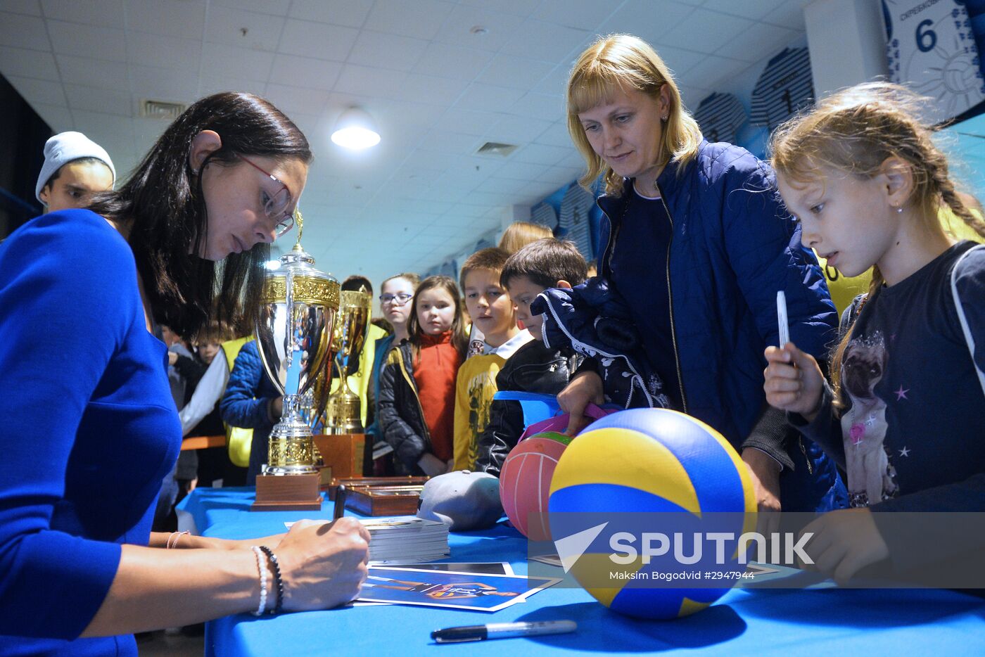 Volleyball. Yekaterina Gamova's farewell match