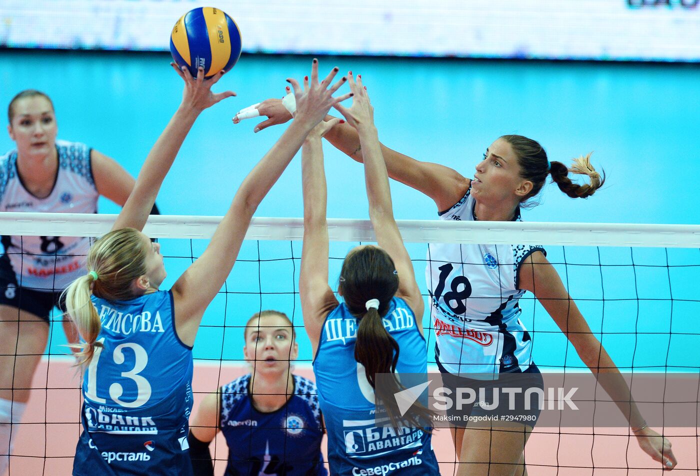 Volleyball. Yekaterina Gamova's farewell match